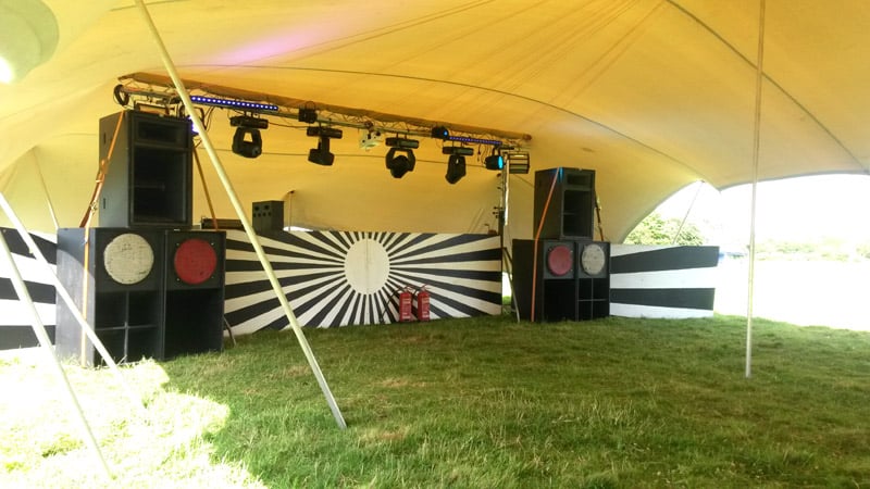 Stretch marquee