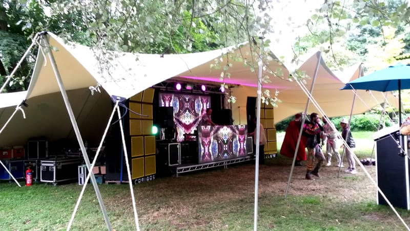 Stretch marquee