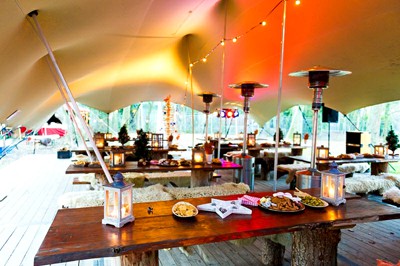 Stretch marquee