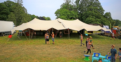 Stretch marquee