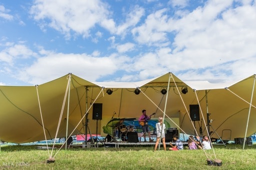 Stretch marquee